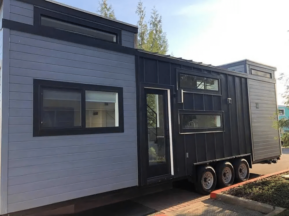 Exemple deTiny House mobile sur terrain non constructibles