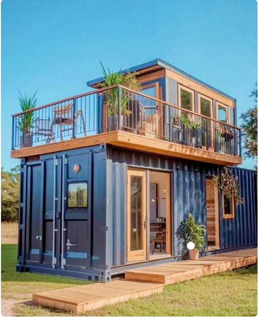 Exemple de maison container